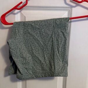 Constantly Varied Gear Green Leopard Shorts